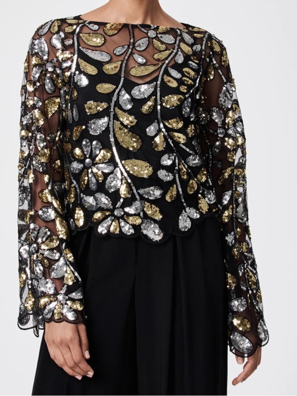 Trina Turk Femmes Sequin Top